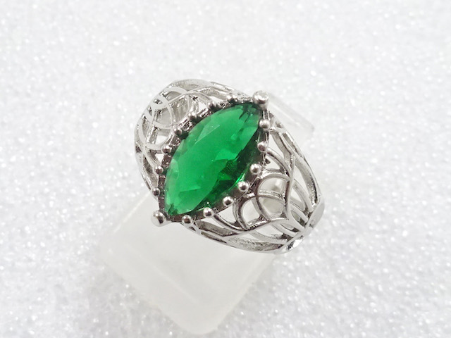 COLORED STONE FASHION RING / JP SIZE 13